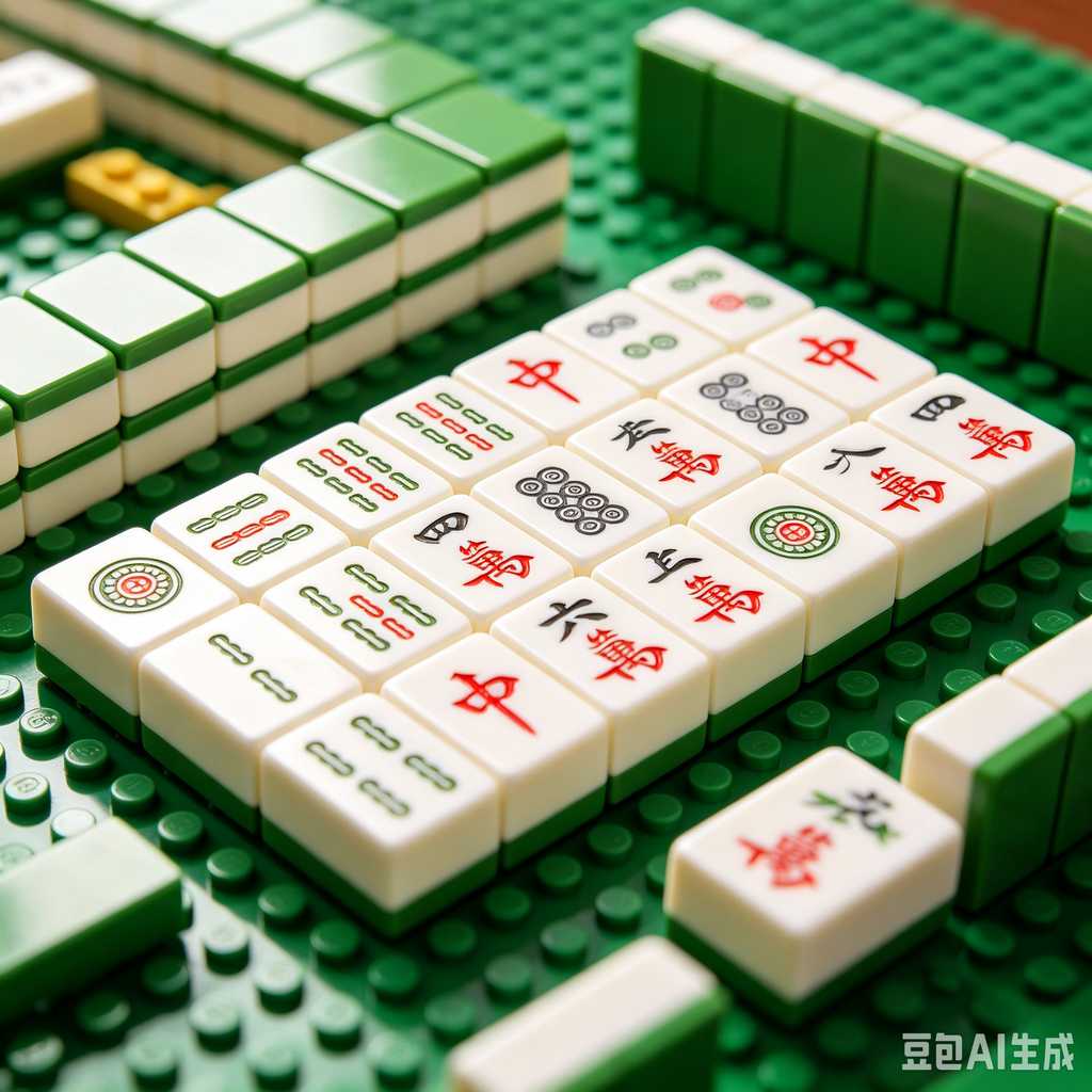 black luxury mahjong set