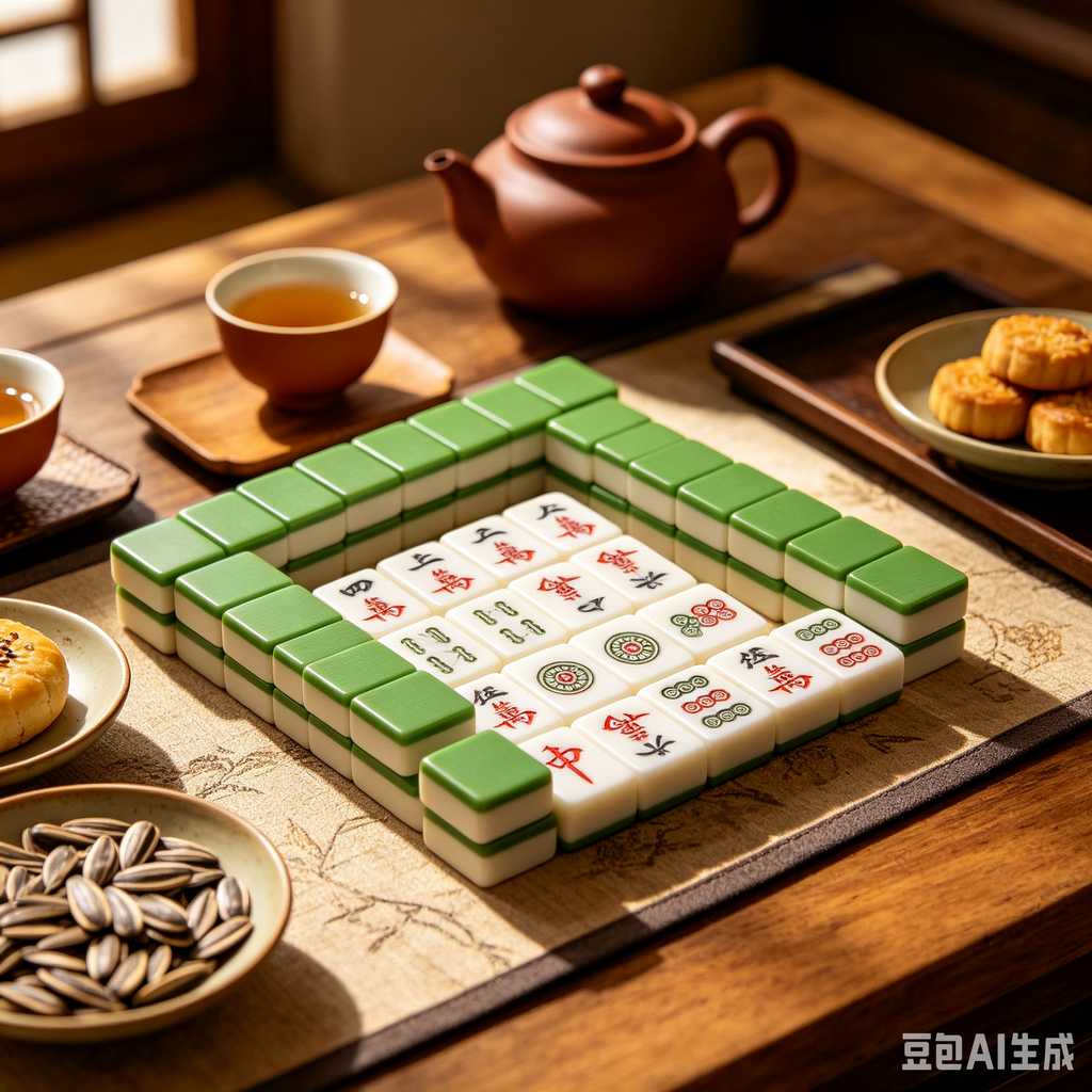 small mahjong mat portable